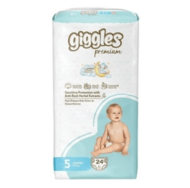 GIGGLES mähkmed Premium Twin Junior, 5 suurus, 11-25 kg, 24 tk