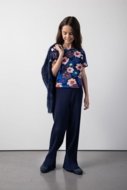 COCCODRILLO leggings ACADEMY GIRL JUNIOR, blue, ZC5122103AGJ-015-164, 164 cm