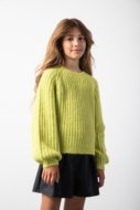 COCCODRILLO kampsun CRAFT PUNK GIRL JUNIOR, roheline, ZC5172101CGJ-030-134, 134 cm