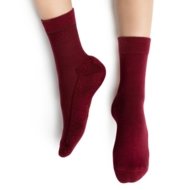 STEVEN meriinovillast sokid, bordoopunane, Art.190 UE004, 29-31 dydis