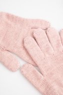 COCCODRILLO gloves ACCESSORIES WINTER GIRL, roosad, ZC4360315AWG-007-XL, XL cm
