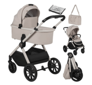 LIONELO universaalne käru LAYLA 2in1, Beige taupe, LO-LAYLA 2IN1