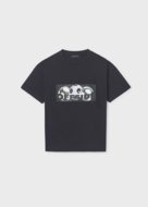 MAYORAL lühikeste varrukatega t-särk, black, 6.033-18, 128  cm