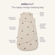 SNUZPOUCH magamiskott, 0-6 k., 1.0 TOG, Cashmere Cross, SW008AE