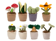 Plüüsist lillepott, 15cm, assortii, 456194