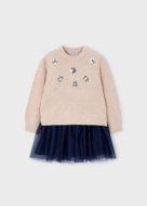 MAYORAL kleit, navy, 4.918-30