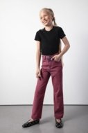 COCCODRILLO püksid JEANS COLLECTION GIRL, punane, ZC5123107JCG-017-164, 164 cm