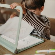 KIDYWOLF valgustusega kahepoolne joonistustahvel, KIDYDRAW-PRO