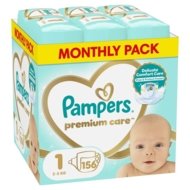 PAMPERS mähkmed Premium Care, 1 suurus 2-5kg, 156 tk, 80779604