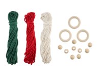 CRAFT ID loov makramee komplekt – jõulupuu, CR8055/GE