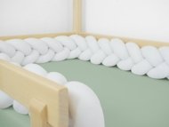 BENLEMI voodipehmendus, 200 cm., White, 8193/200-BIL