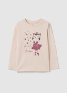 OVS pikkade varrukatega t-särk, roosa, 140 cm, 002135902