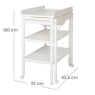 ROBA vann ja mähkimislaud, White, 212063WEV230