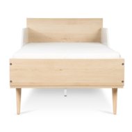 LITTLE SKY by KLUPŚ lastetuba SOFIE, 180x80 CM., Beech/White