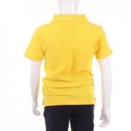 MAMAJUM lühikeste varrukatega polo särk, 10-000005, kollased, 122/128 cm