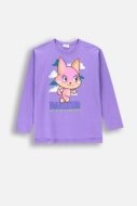 COCCODRILLO t-shirt EVERYDAY GIRL A, lillad, ZC4143110VGA-016-152, 152 cm