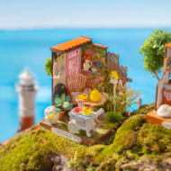 ROLIFE puidust konstruktor Luksus teehoov, DS038