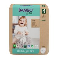BAMBO püksmähkmed NATURE paberpakendis, 4 suurus, 7-14 kg, 20 tk., BAMB6506