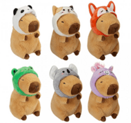 Pehme plüüsist kapibaara 23 cm assortii, 443339