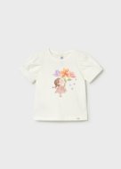 MAYORAL lühikeste varrukatega t-särk, blossom, 1.078-18, 104  cm