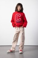 COCCODRILLO püksid ACADEMY GIRL JUNIOR, kreemjas, cm