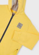 MAYORAL kapuutsiga tõmblukuga pusa 5H, kollane, 3491-57