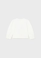 MAYORAL pikkade varrukatega t-särk 4G, natural, 1015-41