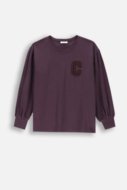 COCCODRILLO long sleeved t-shirt ACADEMY GIRL JUNIOR, lillad, ZC4143103AGJ-016-164, 164 cm