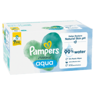 PAMPERS Niisked salvrätikud Harmonie Aqua, 9x48 tk, 81783736