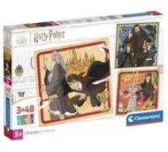 CLEMENTONI pusle Square Harry Potter, 3x48 tk., 25312