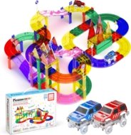 PICASSO TILES magnetkonstruktor Race track 80 tk., PTR80