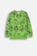 COCCODRILLO sweatshirt GRUNGE SWAMP BOY KIDS, roheline, ZC4132101GBK-011-122, 122 cm