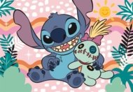 CLEMENTONI LASTELE PUZZLE Disney Stitch, 60 tk,, 26331