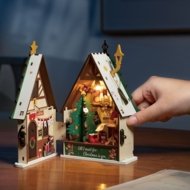ROLIFE Puidust konstruktor Twinkling Christmas House, DS036
