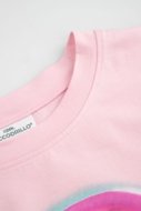 COCCODRILLO lühikeste varrukatega t-särk, roosad, WC6143201SGJ-007-128, 128 cm