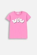 COCCODRILLO t-shirt EVERYDAY GIRL A, roosad, ZC4143206VGA-007-152, 152 cm