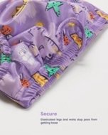 BAMBINO MIO korduvkasutatavad ujumismähkmed 1-2 a., pineapple party, SWPLPIN