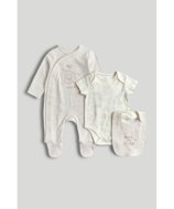 MOTHERCARE rāpulītis, bodijs un priekšautiņš, AV50201 50 cm