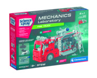 CLEMENTONI SCIENCE&PLAY MECHANICS konstruktor Tuletõrjeauto, 75134BL