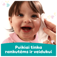 PAMPERS niisked salvrätikud SENSITIVE, 4x52 tk