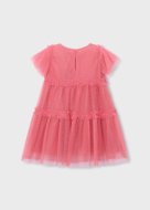 MAYORAL lühikeste varrukatega kleit, camellia, 3.917-82, 92  cm