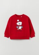 OVS BOY9-36M SWEATSHIRTS 2H 12-18 RED 001922203