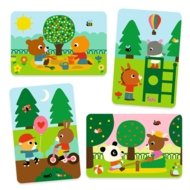 DJECO vee abil värvimise komplekt Magic Colouring – In the Park, DJ09075