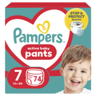 PAMPERS Mähkmepüksid 7 suurus 15kg+, 74 tk, 81748928