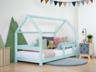 BENLEMI lastevoodi-maja TERY, 80x160 cm., Light blue, 6217/80X160-SVM