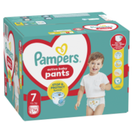PAMPERS Mähkmepüksid 7 suurus 15kg+, 74 tk, 81748928