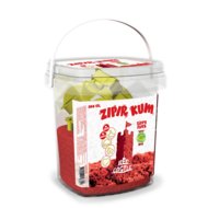 RED CASTLE kineetiline liiv, punane 500g, ZKG500-205