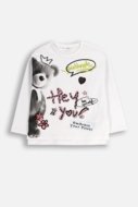 COCCODRILLO t-särgid CRAFT PUNK GIRL JUNIOR, valge, ZC5143102CGJ-001-158, 158 cm