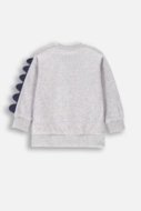 COCCODRILLO sweatshirt DIGITAL BOY KIDS, hall, ZC4132101DBK-019-122, 122 cm