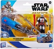 STAR WARS figuur koos speederbike'iga, assortii, G03725L00